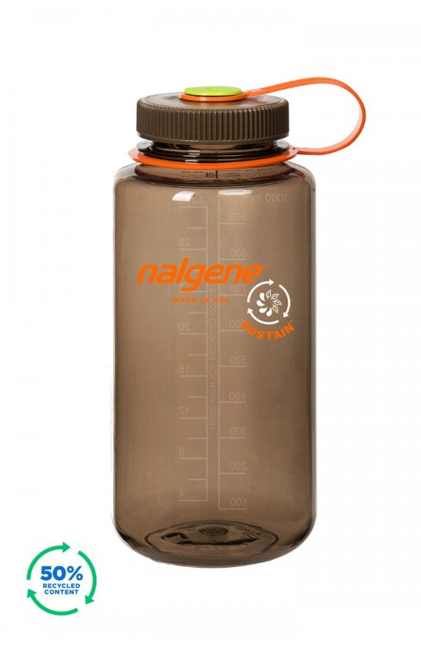 Nalgene Sustain 1L Wide Mouth Drink Bottle