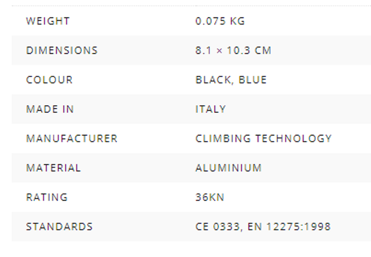 CT Small Rigging Plate
